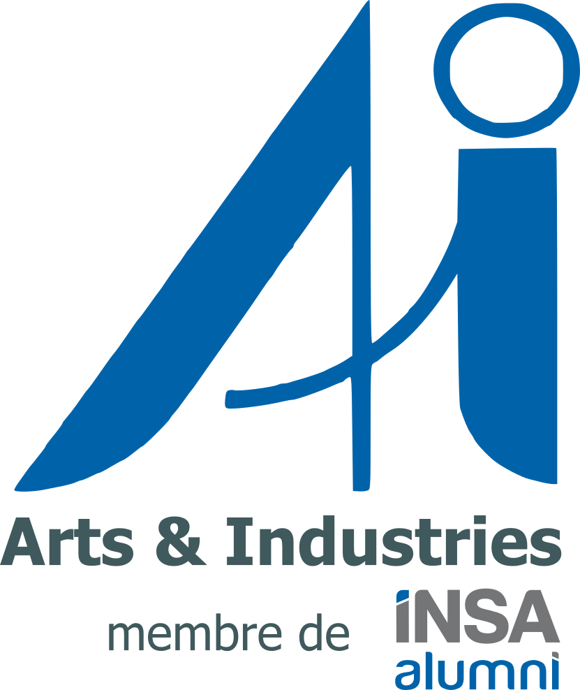 Logo Arts & Industries, mécène fondateur de la Fondation INSA Strasbourg