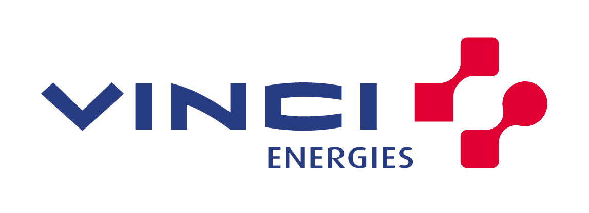 Logo Vinci Énergies, mécène fondateur de la Fondation INSA Strasbourg