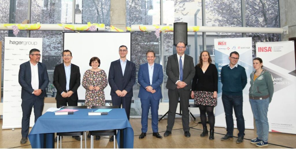 Hager Group a rejoint les acteurs DeutschINSA de la communauté INSA Strasbourg