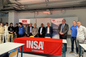 Signature de mécénat avec SEW USOCOME